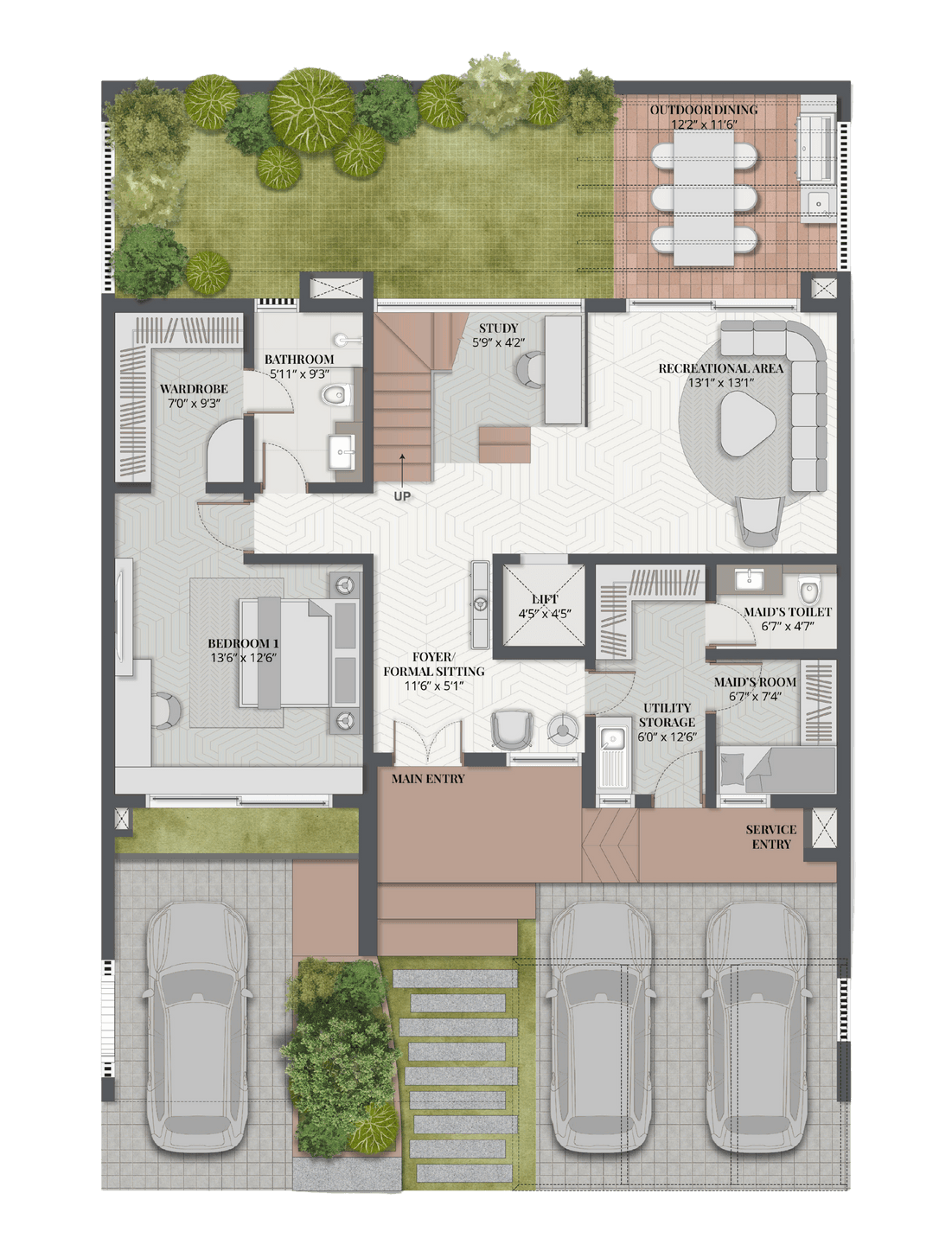 Codename: Madhuban floor plan layout 1